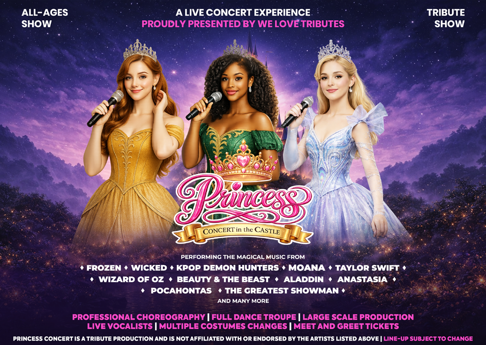 We Love Tributes | Princess Concert Tribute